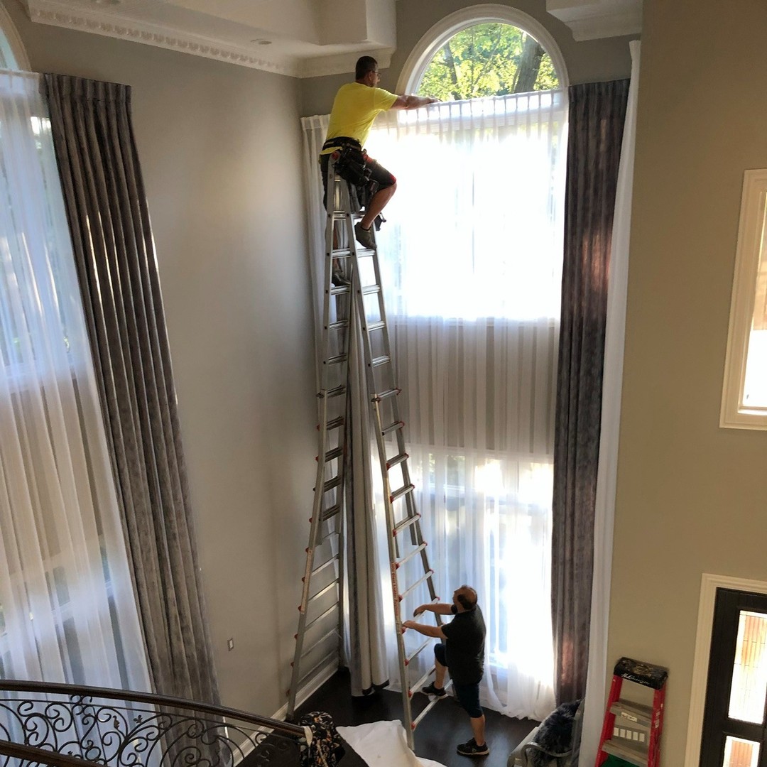 Tall-Window Installation — 1