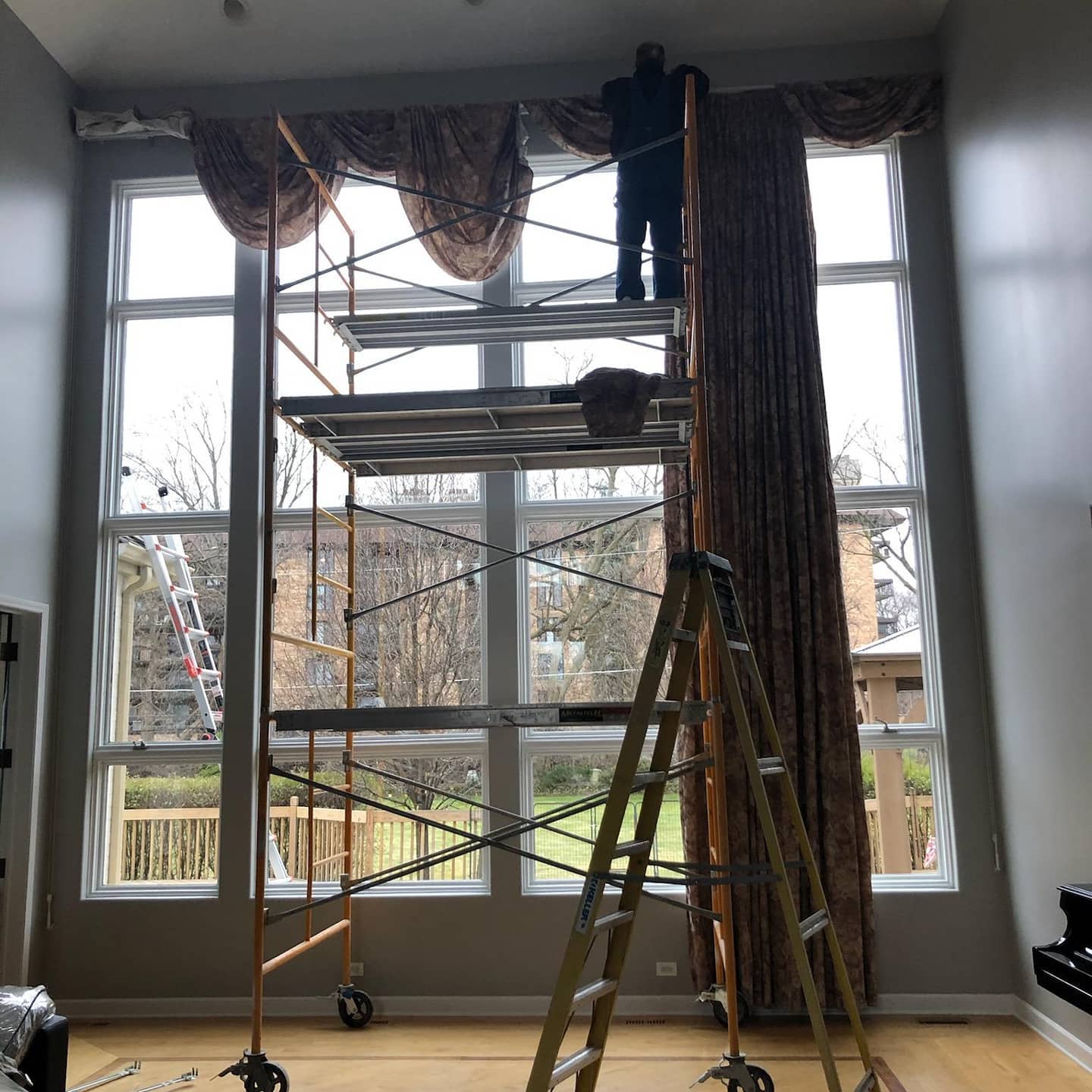 Tall-Window Installation — 2